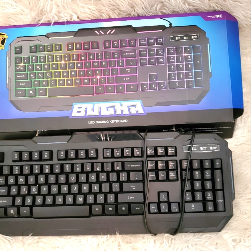 BUGHA LED gaming keyboard